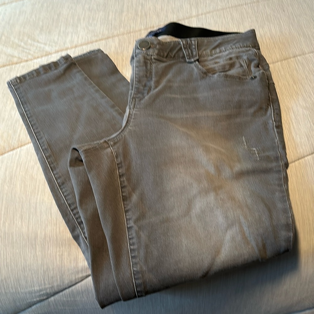 Democracy Abroad Solution Gray Skinny Jeans